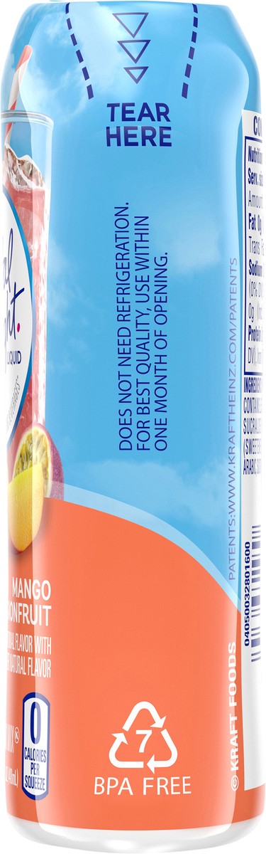 slide 4 of 12, Crystal Light Liquid Mango Passionfruit Naturally Flavored Drink Mix, 1.62 fl oz Bottle, 1.62 fl oz