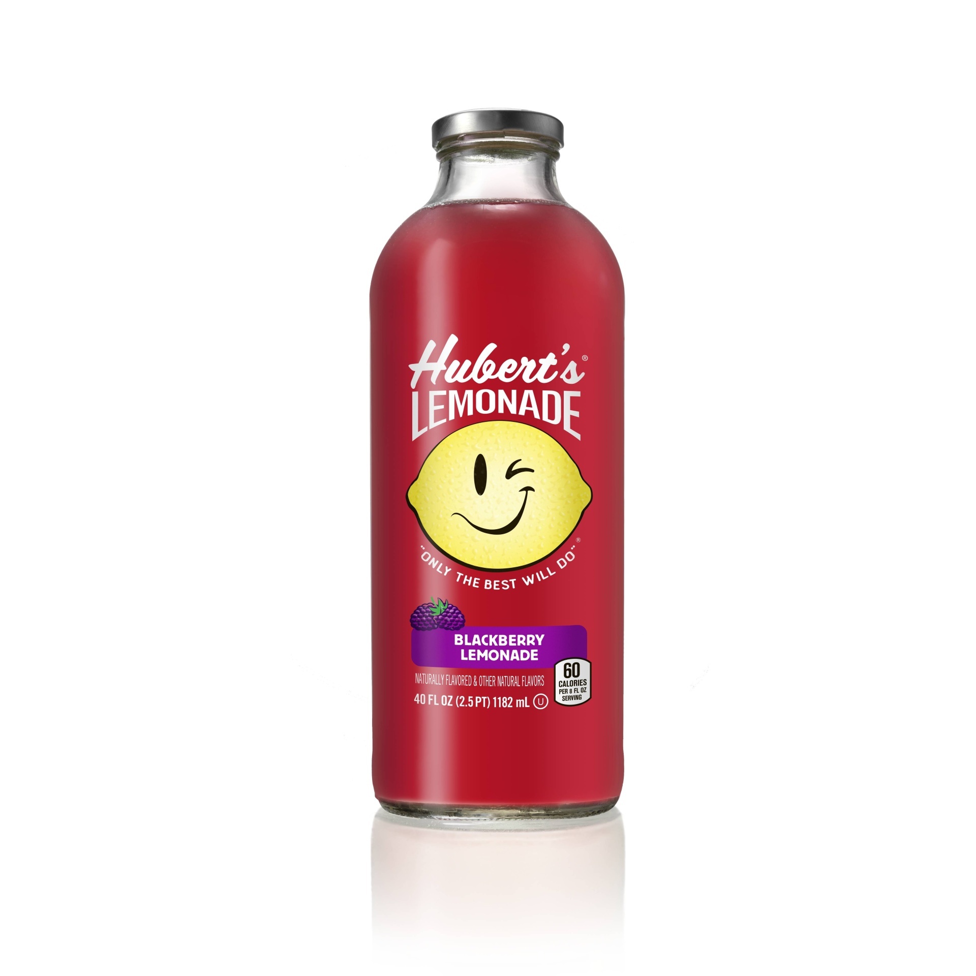 slide 1 of 1, Hubert's Blackberry Lemonade, 40 fl oz