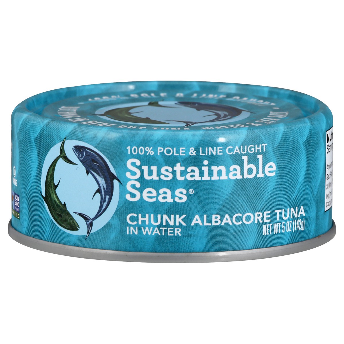 slide 1 of 7, Sustainable Seas Chunk Albacore Tuna In Water, 5 oz