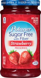 Polaner Sugar Free with Fiber Strawberry Preserves 13.5 oz