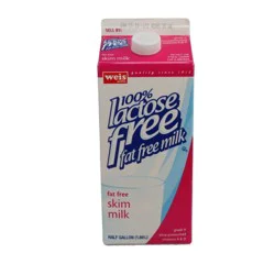 Weis Quality 100% Lactose Free Fat Free Skim Milk