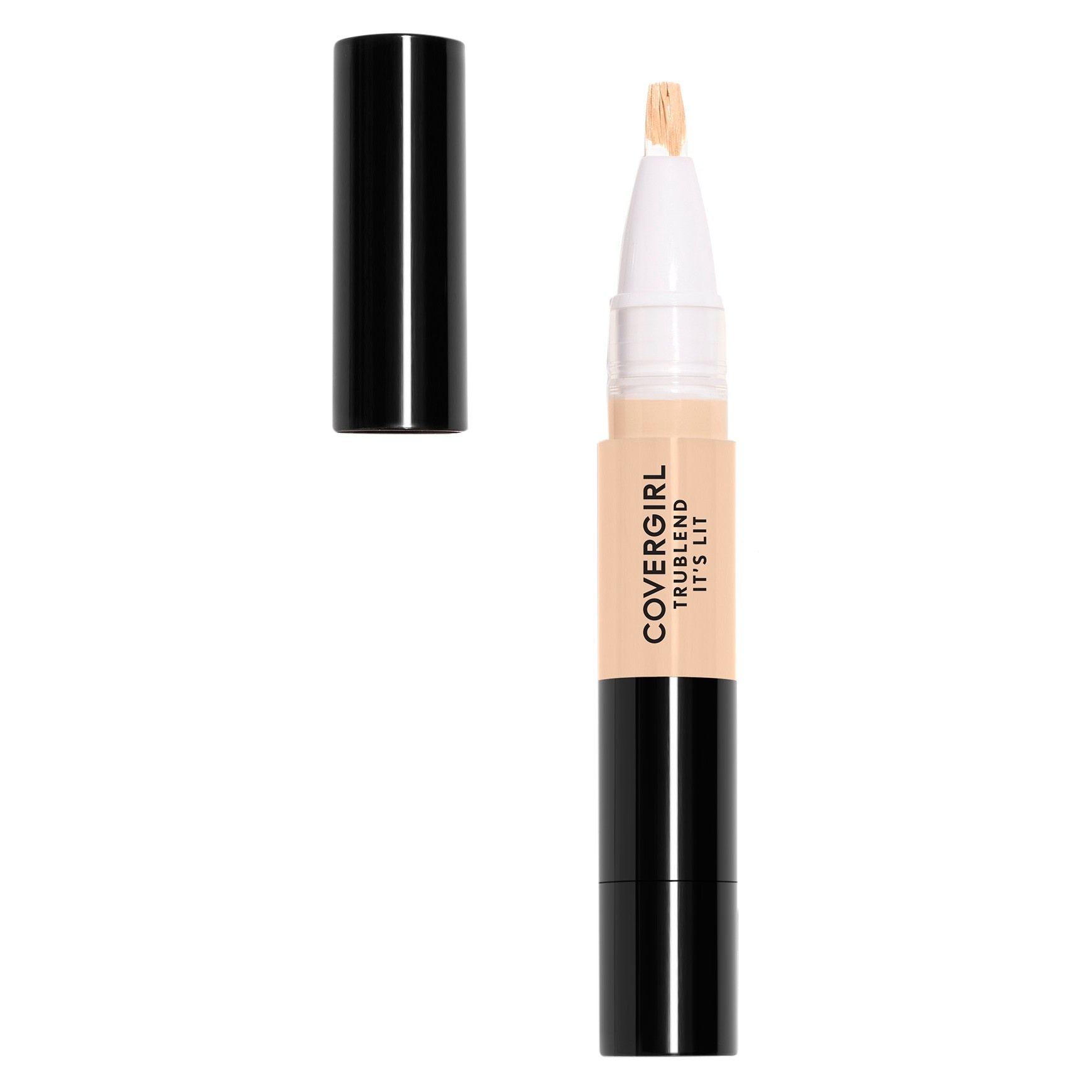 slide 1 of 4, Covergirl Trublend It's Lit Concealer L0-L2 Fair, 0.1 fl oz