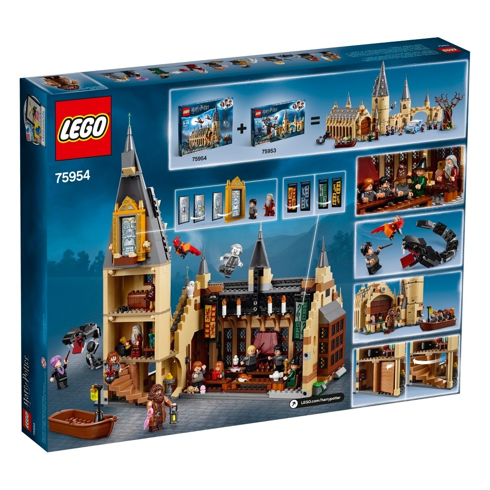 slide 8 of 11, LEGO Harry Potter Hogwarts Great Hall 75954, 1 ct