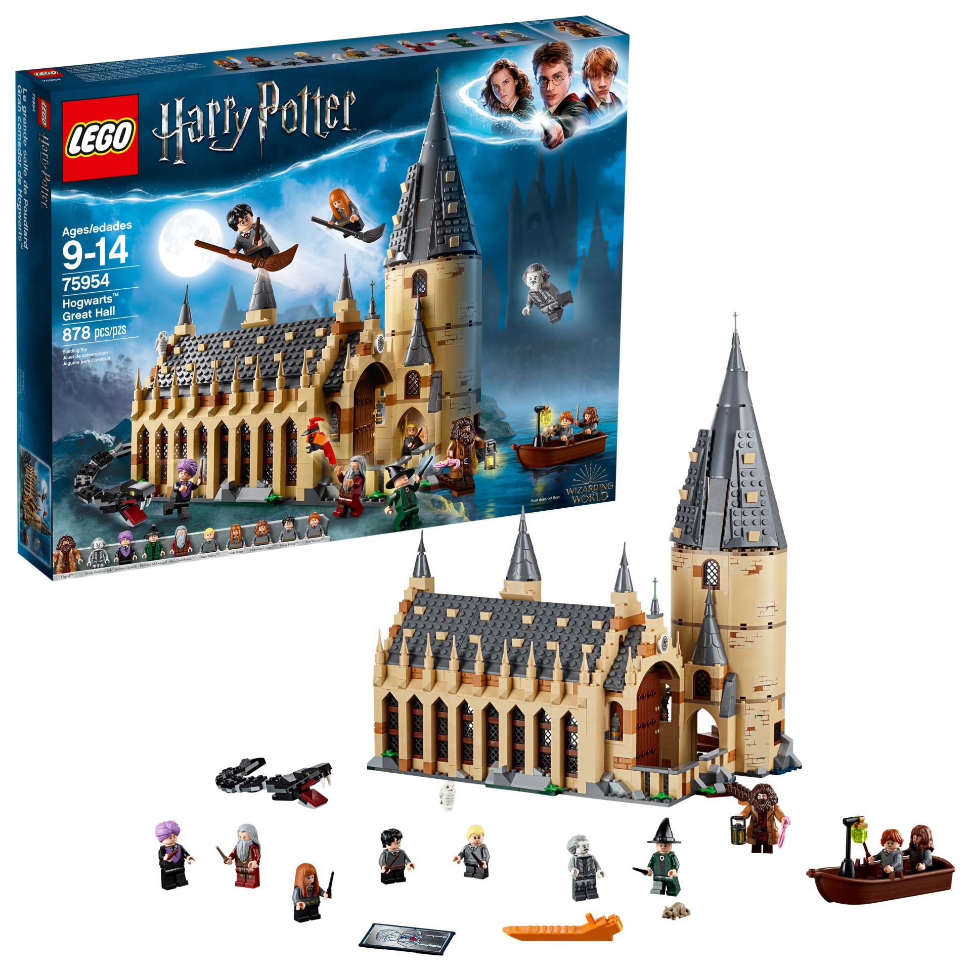 slide 1 of 11, LEGO Harry Potter Hogwarts Great Hall 75954, 1 ct