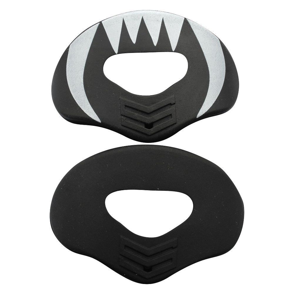 slide 2 of 3, Soldier Sports Lip Protector Mouthguards - Black, 2 ct