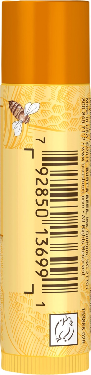 slide 5 of 7, Burt's Bees 100% Natural Moisturizing Lip Balm, Honey with Beeswax, 1 Tube, 0.15 oz