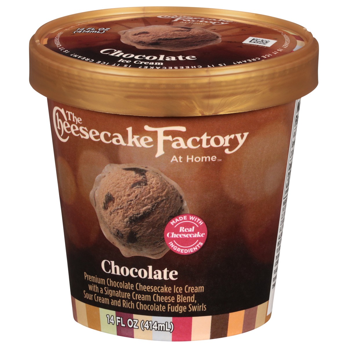 slide 3 of 9, The Cheesecake Factory At Home Chocolate Ice Cream 14 fl oz, 14 fl oz