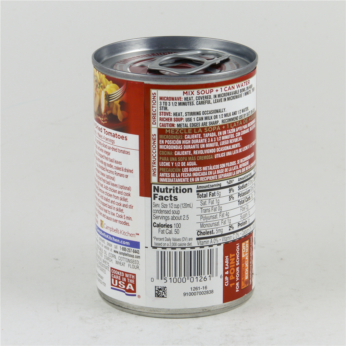 slide 3 of 11, Campbell's Condensed Cream of Mushroom Soup, 10.5 oz Can, 10.5 oz