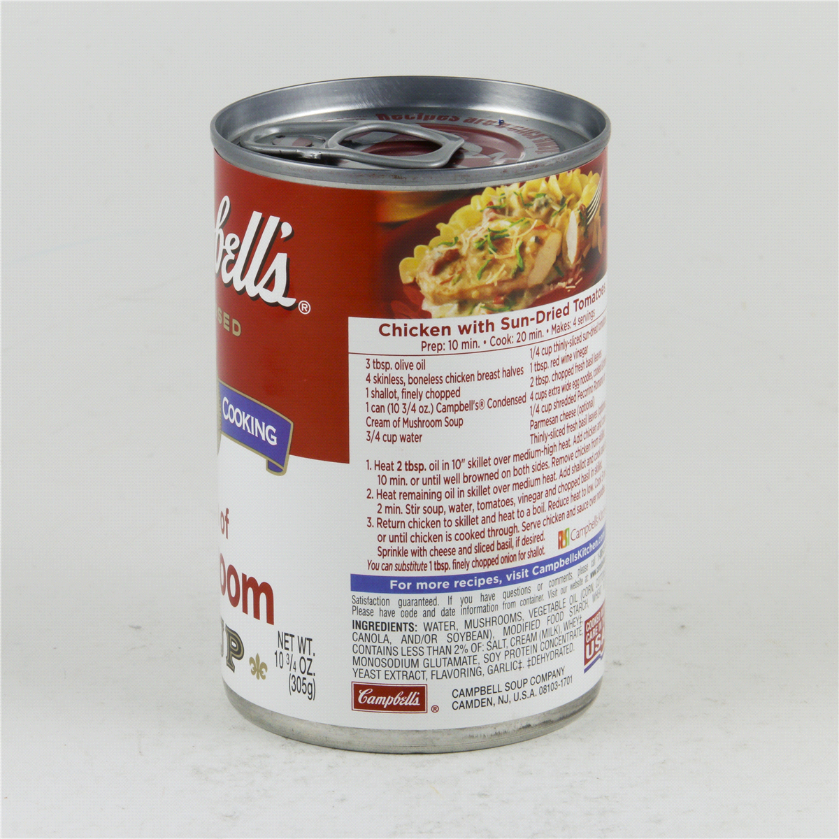 slide 9 of 11, Campbell's Condensed Cream of Mushroom Soup, 10.5 oz Can, 10.5 oz