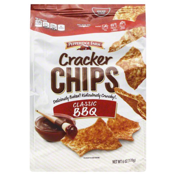 slide 1 of 1, Pepperidge Farm Classic Bbq Cracker Chips, 6 oz