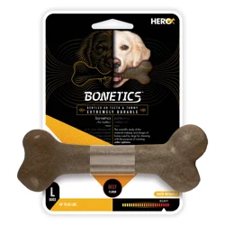 Bonetics Dog Toy Femur Bone, Beef Flavor, Large