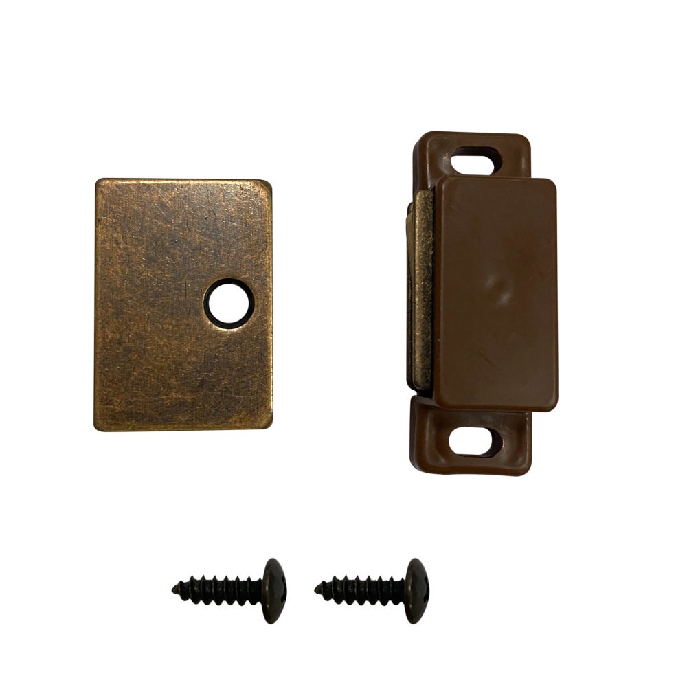 slide 1 of 6, RELIABILT 45-mm Copper Magnetic catch Cabinet Latch, 1 ct