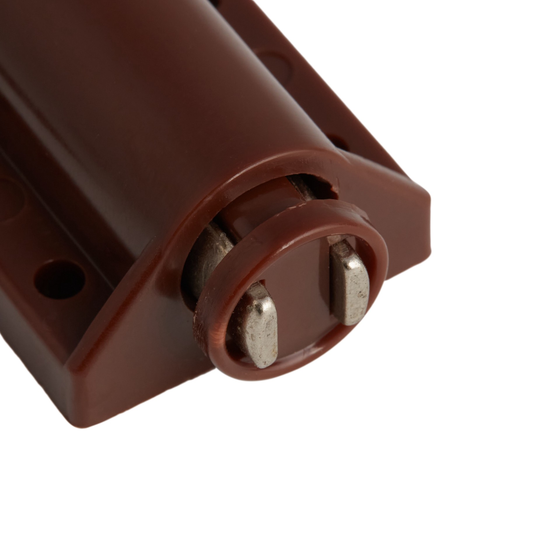slide 2 of 6, RELIABILT 47-mm Brown Magnetic catch Cabinet Latch, 1 ct