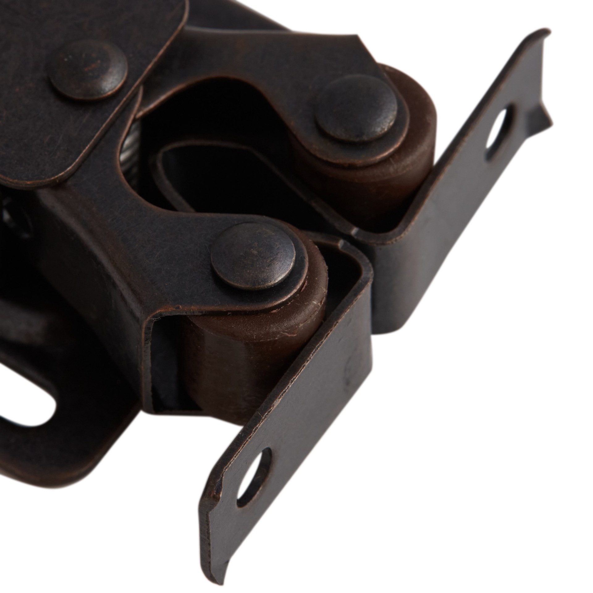 slide 2 of 6, RELIABILT 36-mm Copper Roller catch Cabinet Latch, 1 ct