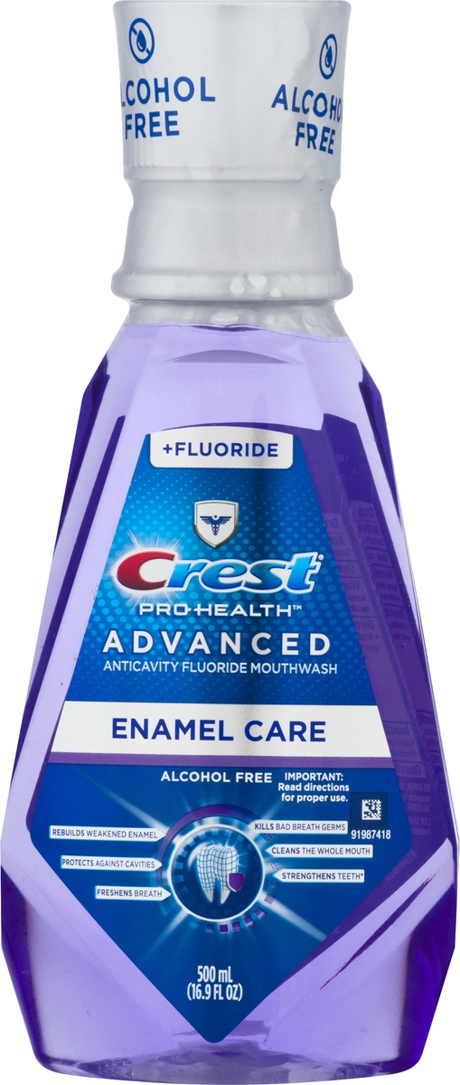 slide 7 of 9, Crest Pro-Health Advanced Extra Deep Clean Mouthwash, 500 ml