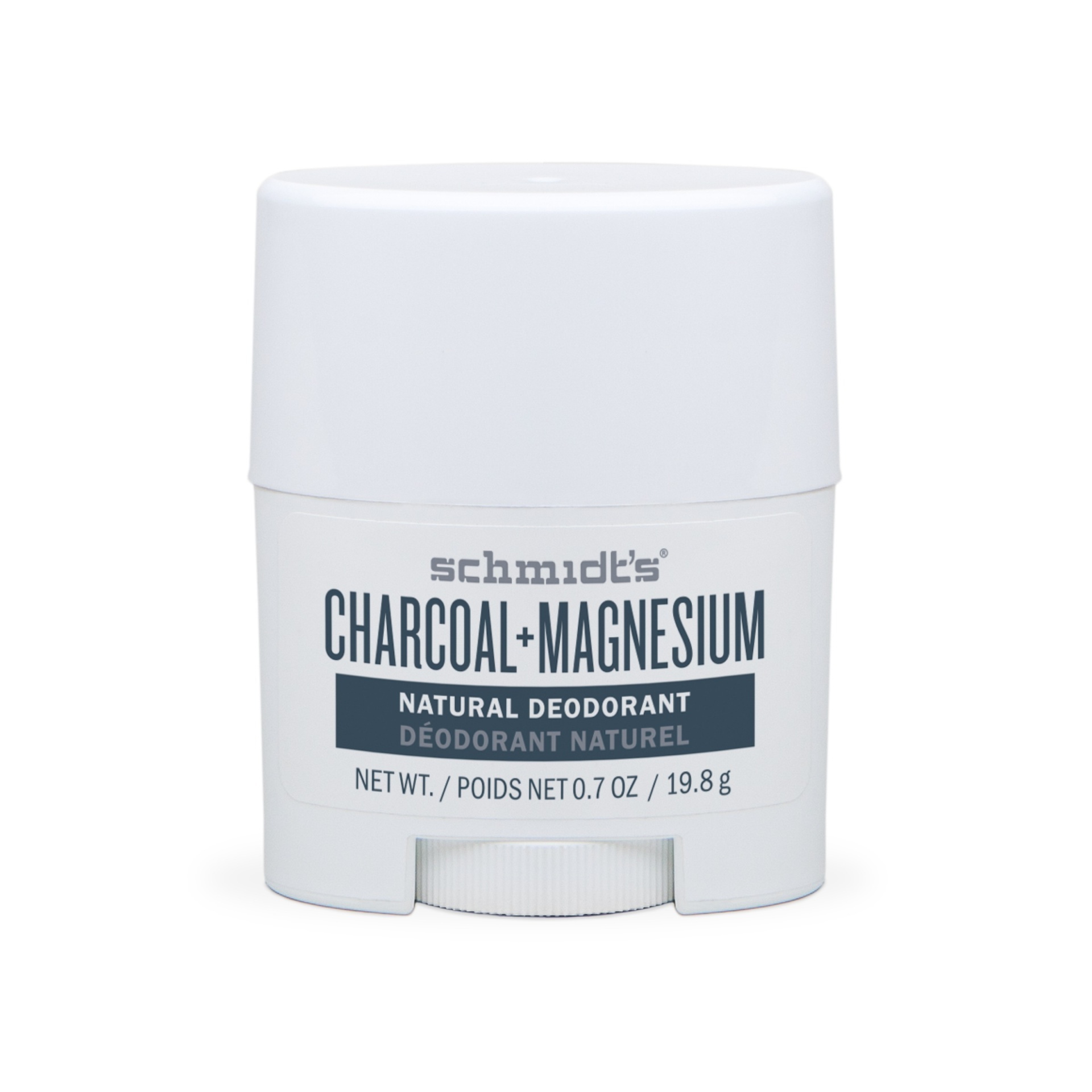 slide 1 of 2, Schmidt's Charcoal + Magnesium Mineral Enriched Natural Deodorant, 0.7 oz