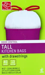 Harris Teeter Draw Tall Kitchn Bg W/Odor