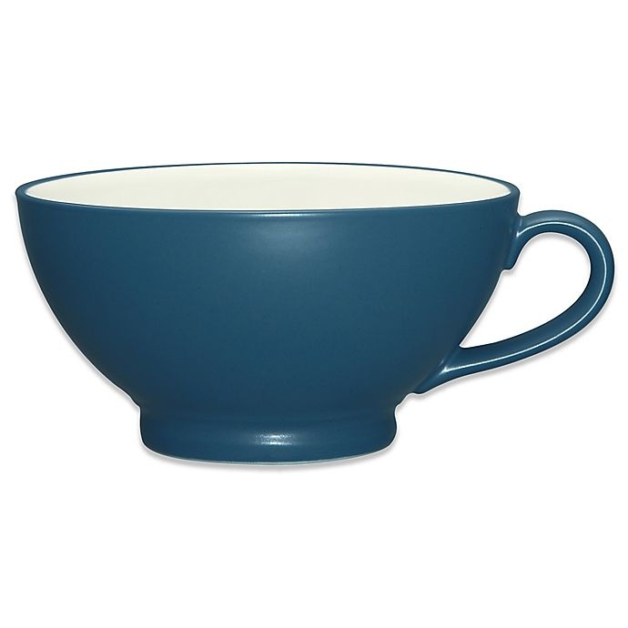 slide 1 of 1, Noritake Colorwave Handled Bowl - Blue, 1 ct