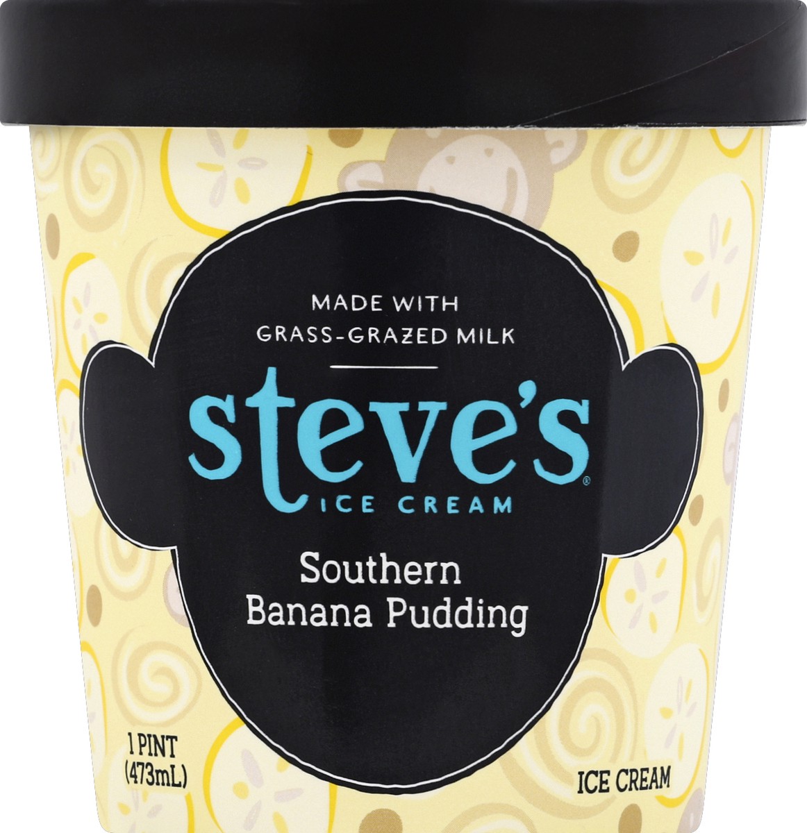 slide 3 of 6, Steve's Ice Cream Southern Banana Pudding Ice Cream -16oz, 1 pint