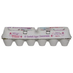 Silly Rabbit Cascarones Confetti Eggs - 12 ct