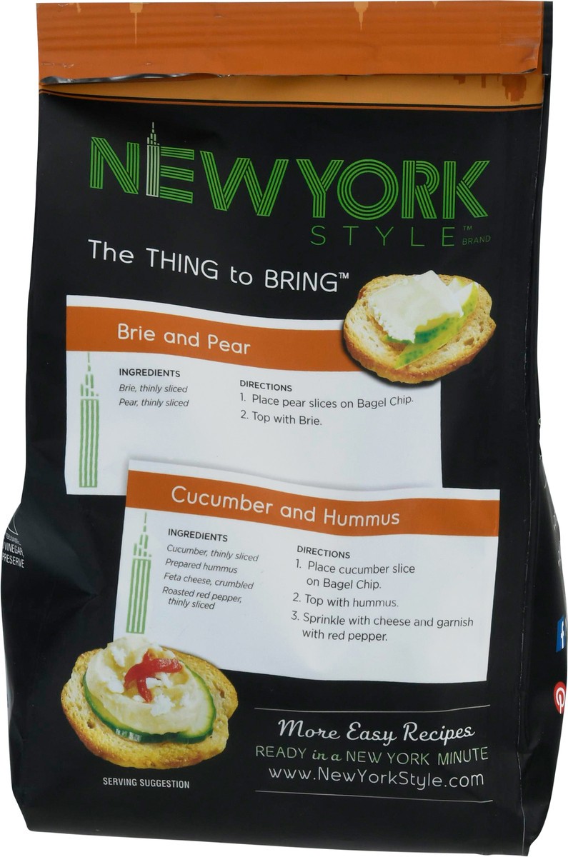 slide 13 of 14, New York Style Authentic Baked Sesame Bagel Crisps 7.2 oz, 6 oz