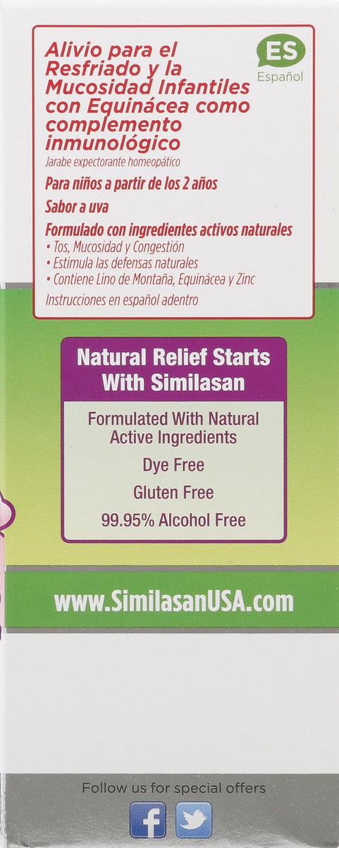 slide 12 of 12, Similasan Echinacea Kid Cold Mucus Relief, 4 fl oz