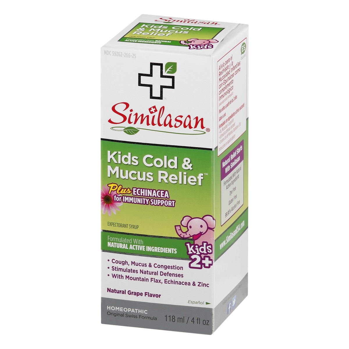 slide 9 of 12, Similasan Echinacea Kid Cold Mucus Relief, 4 fl oz