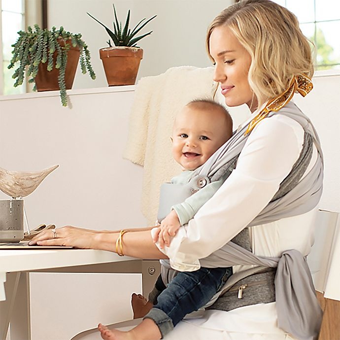 slide 5 of 10, Boppy ComfyChic Baby Carrier - Pearl, 1 ct