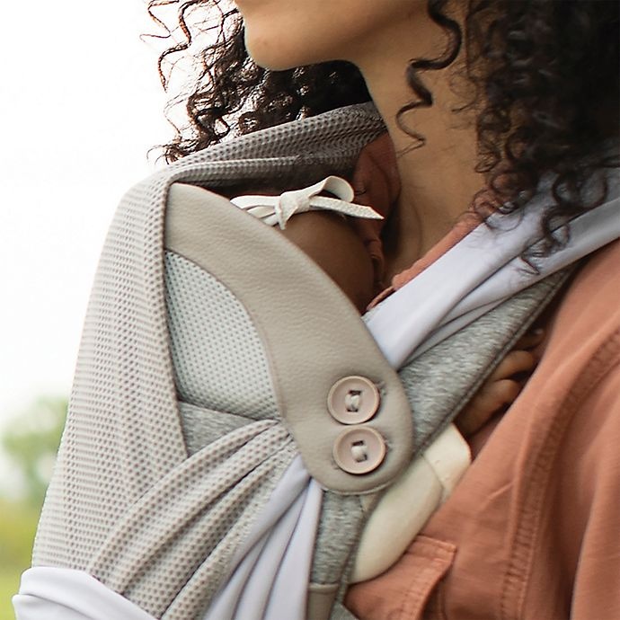 slide 7 of 10, Boppy ComfyChic Baby Carrier - Pearl, 1 ct