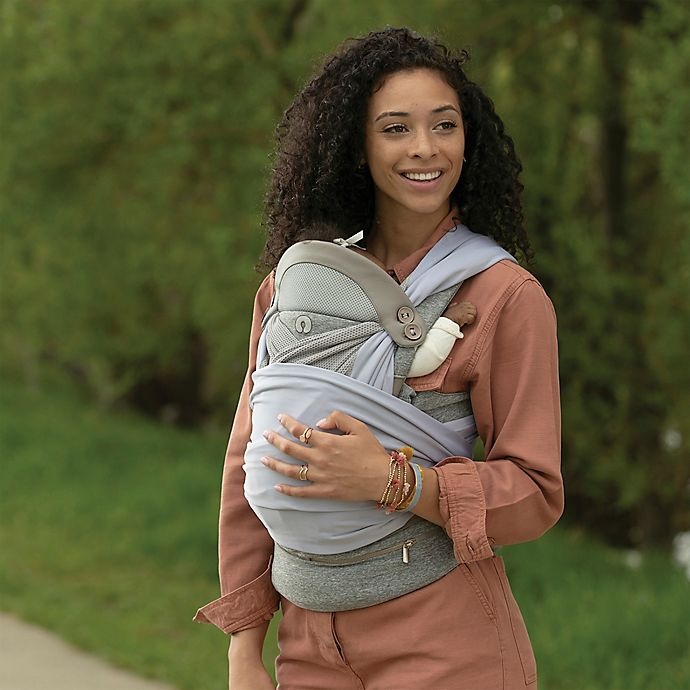 slide 9 of 10, Boppy ComfyChic Baby Carrier - Pearl, 1 ct