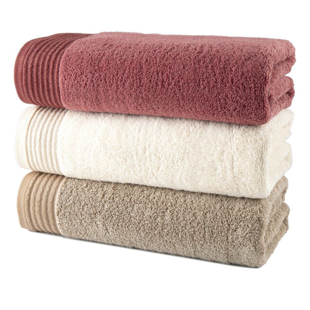 slide 2 of 2, Modavari® Home Fashions Cuff Bath Towel – Silver Mink, 1 ct