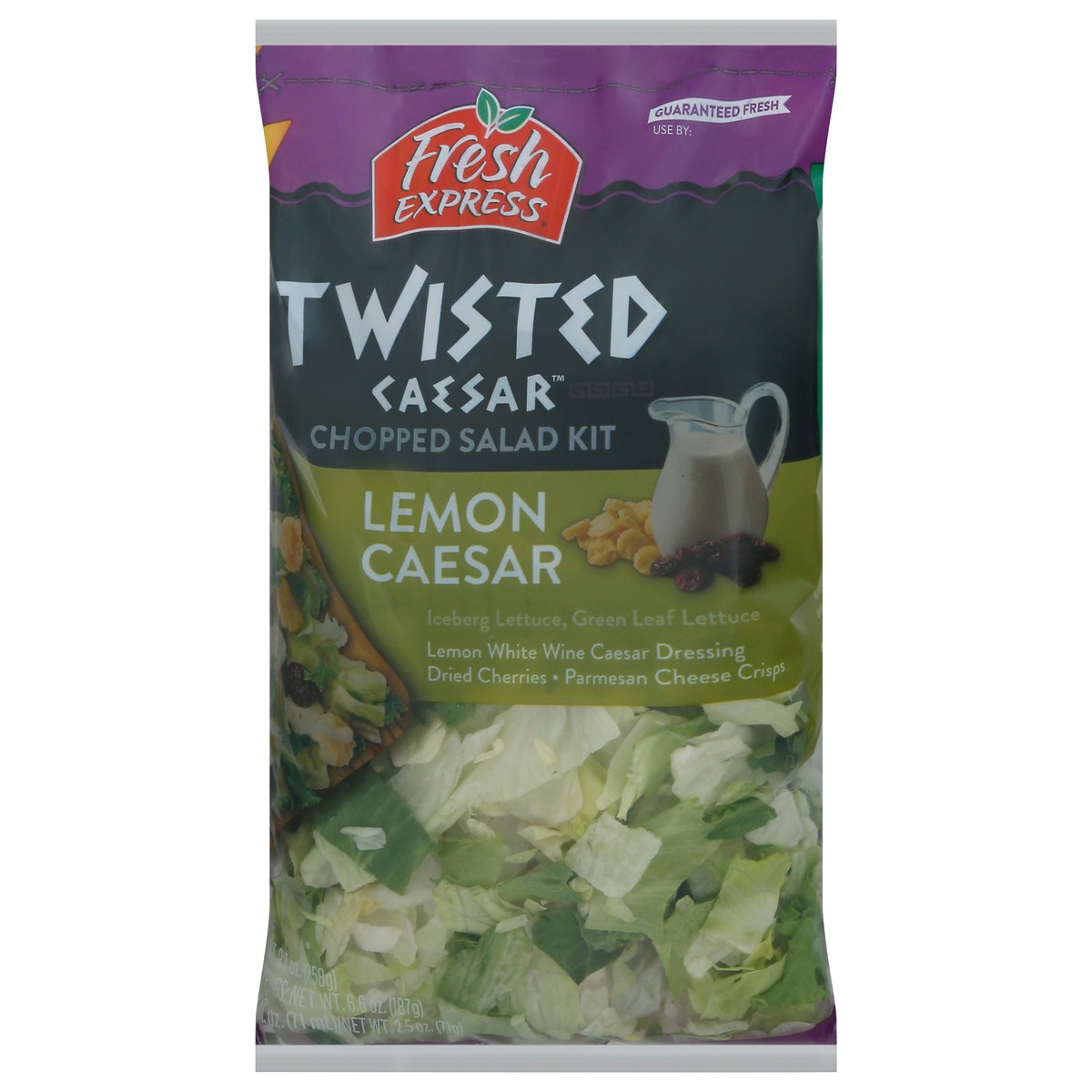 Fresh Express Twisted Caesar Lemon Caesar Chopped Salad Kit 9 1 Oz 1 Ct Shipt