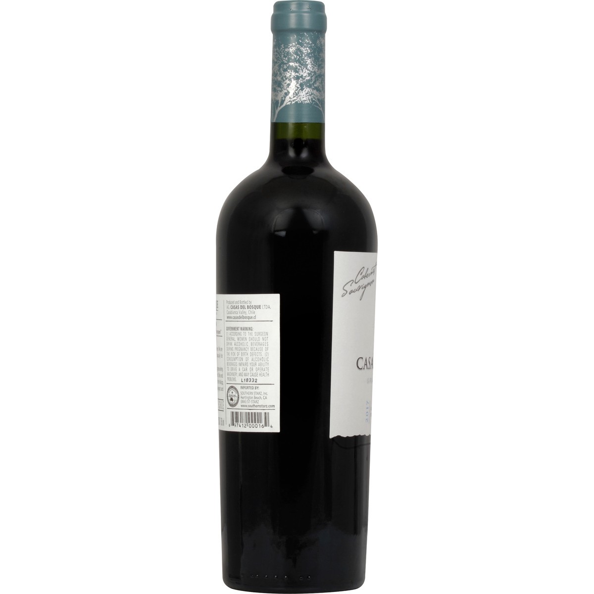 slide 5 of 6, Casas Del Bosque Cabernet Sauvignon 750 ml, 750 ml