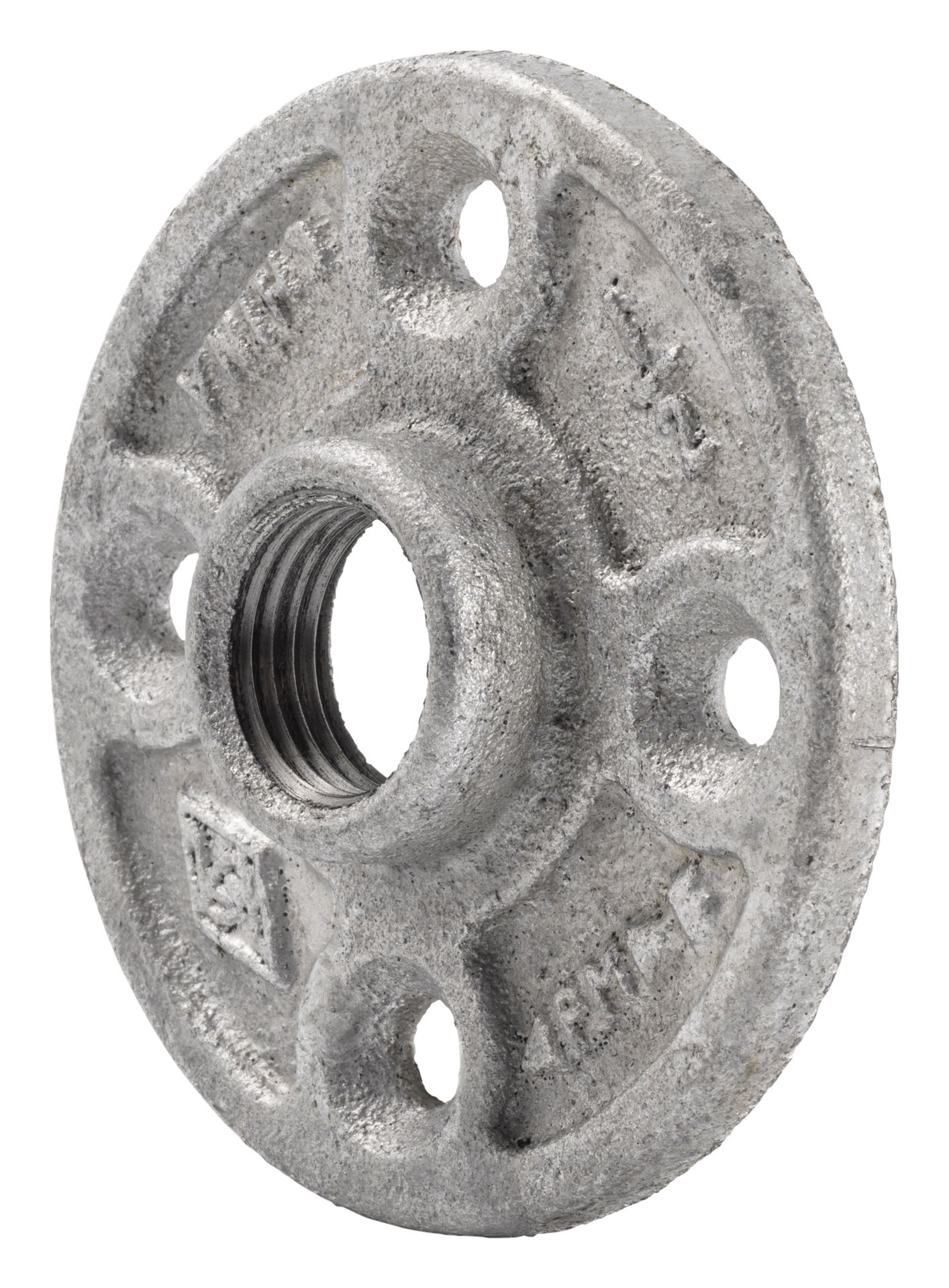 slide 4 of 6, RELIABILT 1/2-in Galvanized Floor Flange, 1 ct