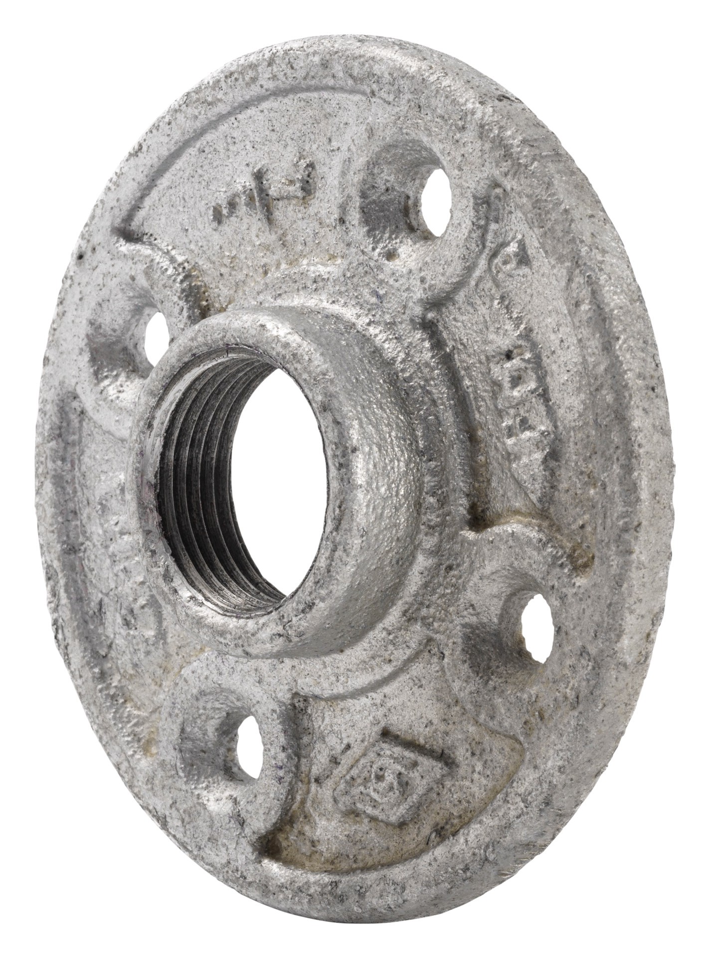 slide 4 of 6, RELIABILT 3/4-in Galvanized Floor Flange, 1 ct