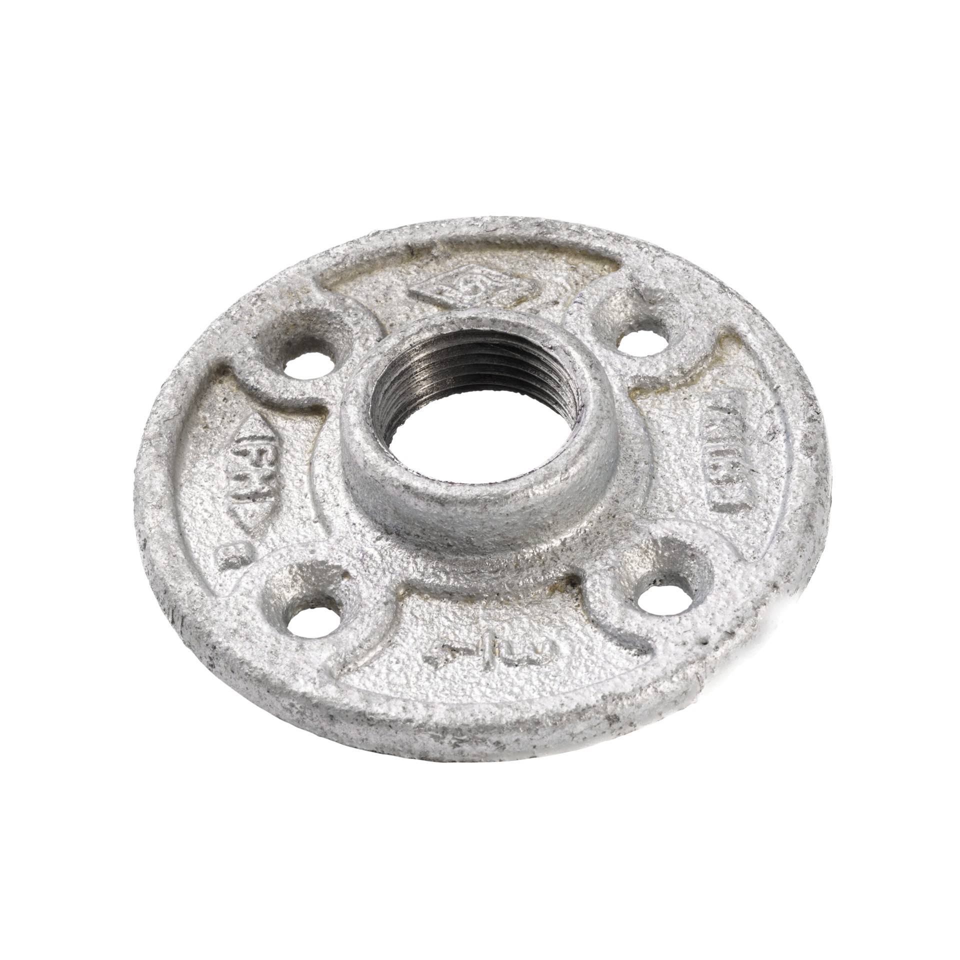 slide 1 of 6, RELIABILT 3/4-in Galvanized Floor Flange, 1 ct