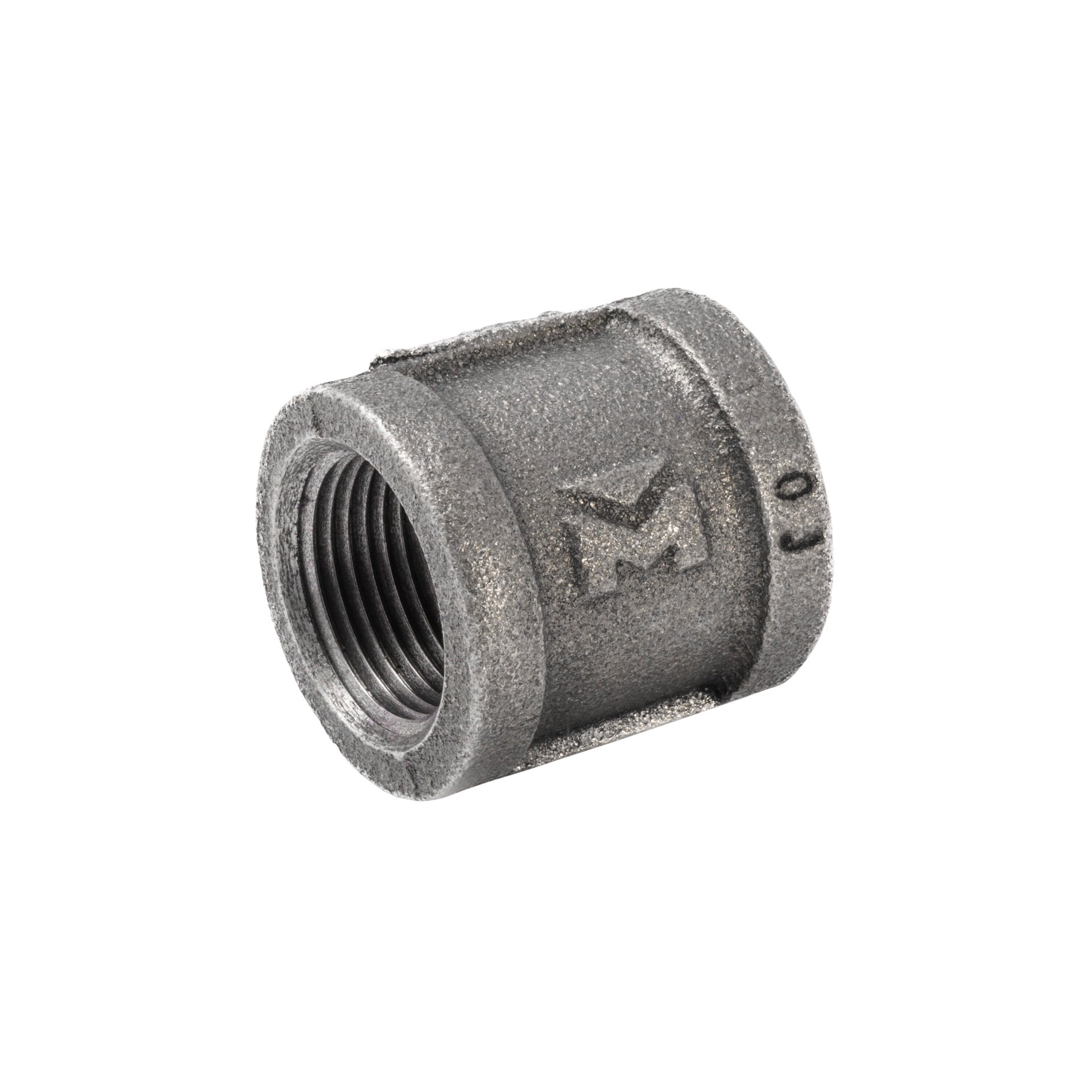 slide 1 of 6, RELIABILT 3/4-in Black Iron Coupling Fitting, 1 ct