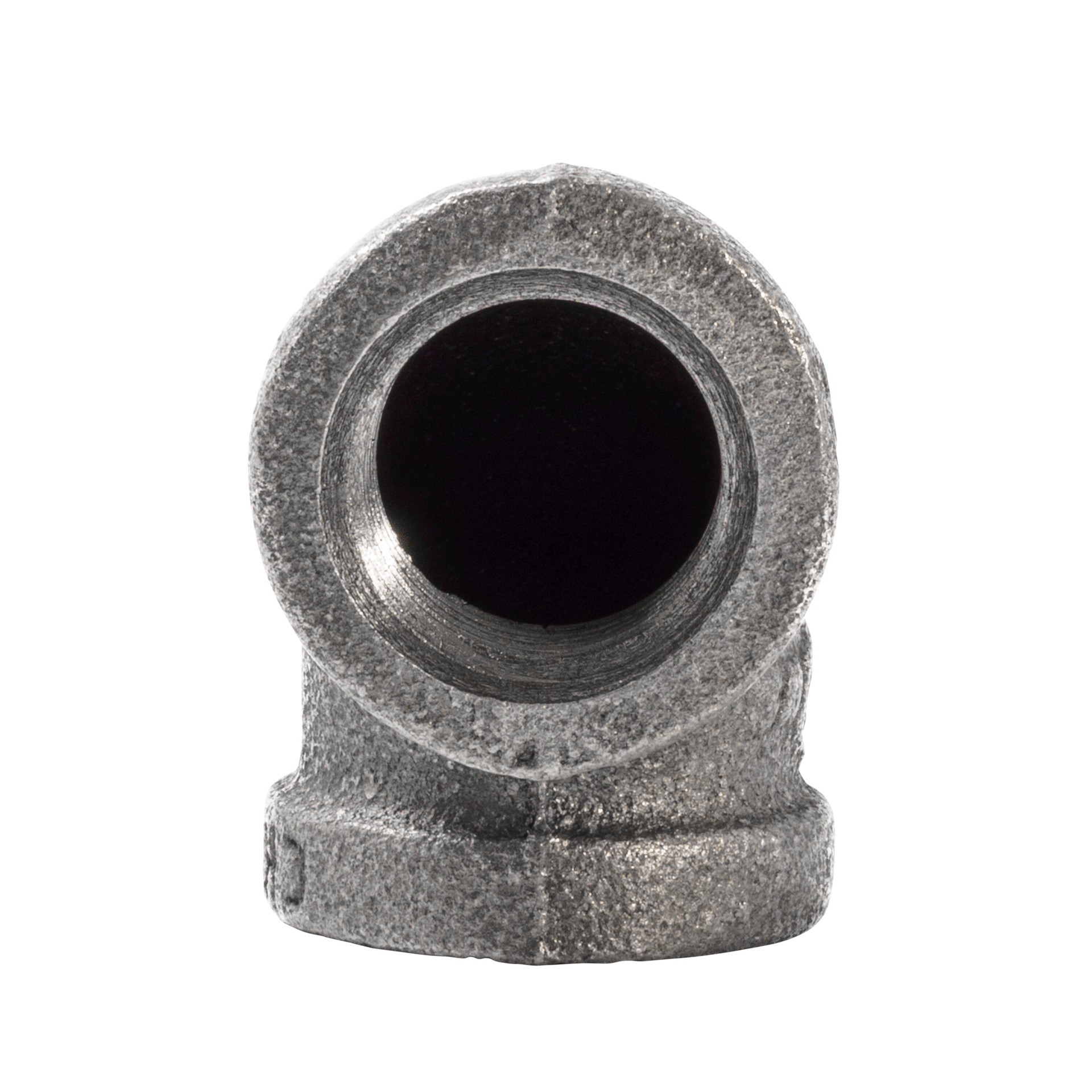 slide 3 of 6, RELIABILT 1/2-in 90 Black Iron Elbow Fitting, 1 ct