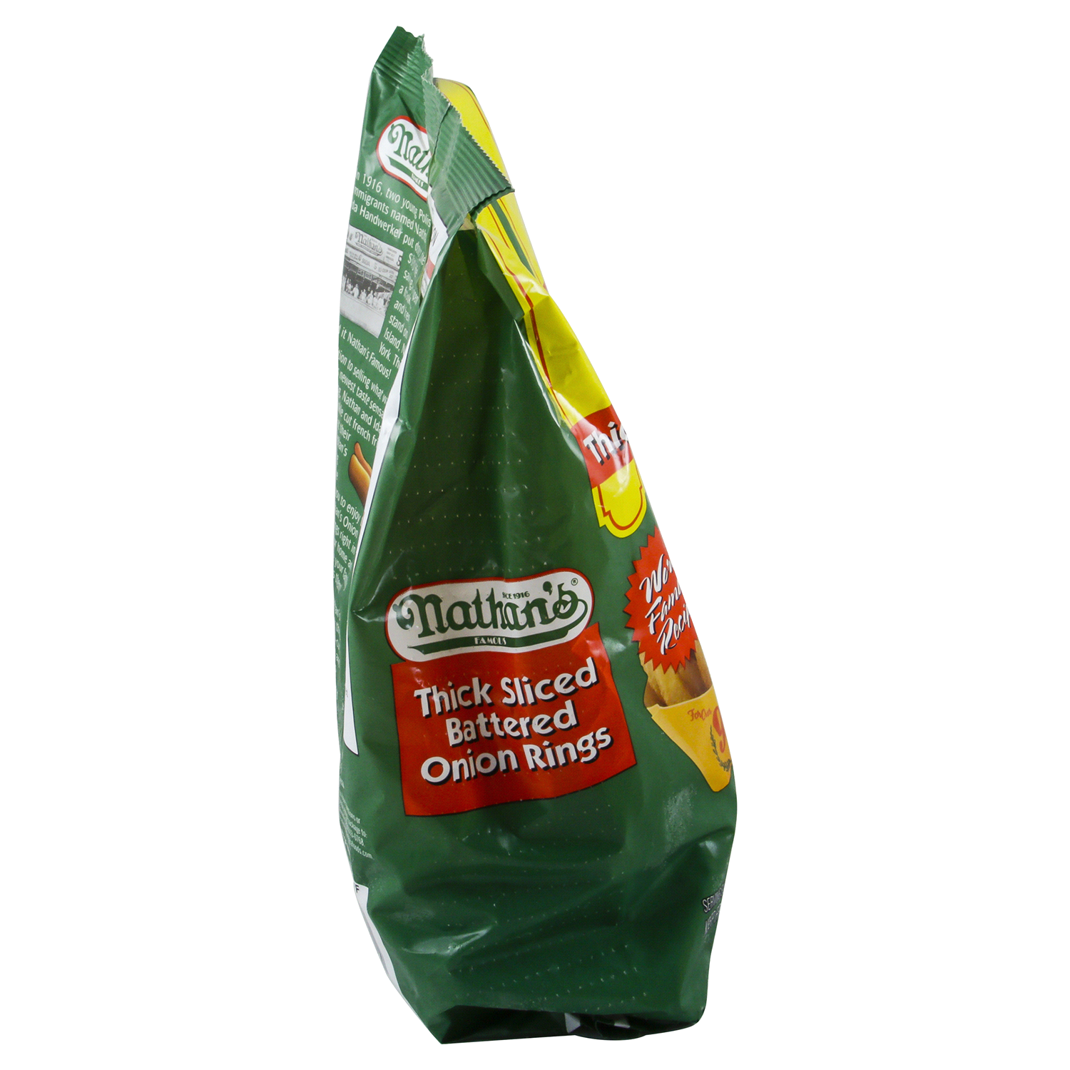 slide 2 of 3, Nathan's Famous Onion Rings, Battered, Thick Sliced, 16 oz