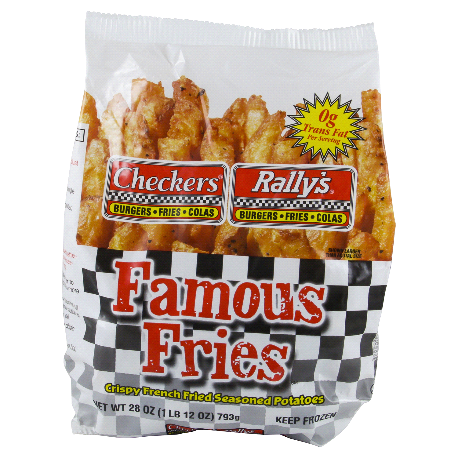 slide 3 of 3, Checkers/Rally's Famous Seasoned Fries, 28 oz