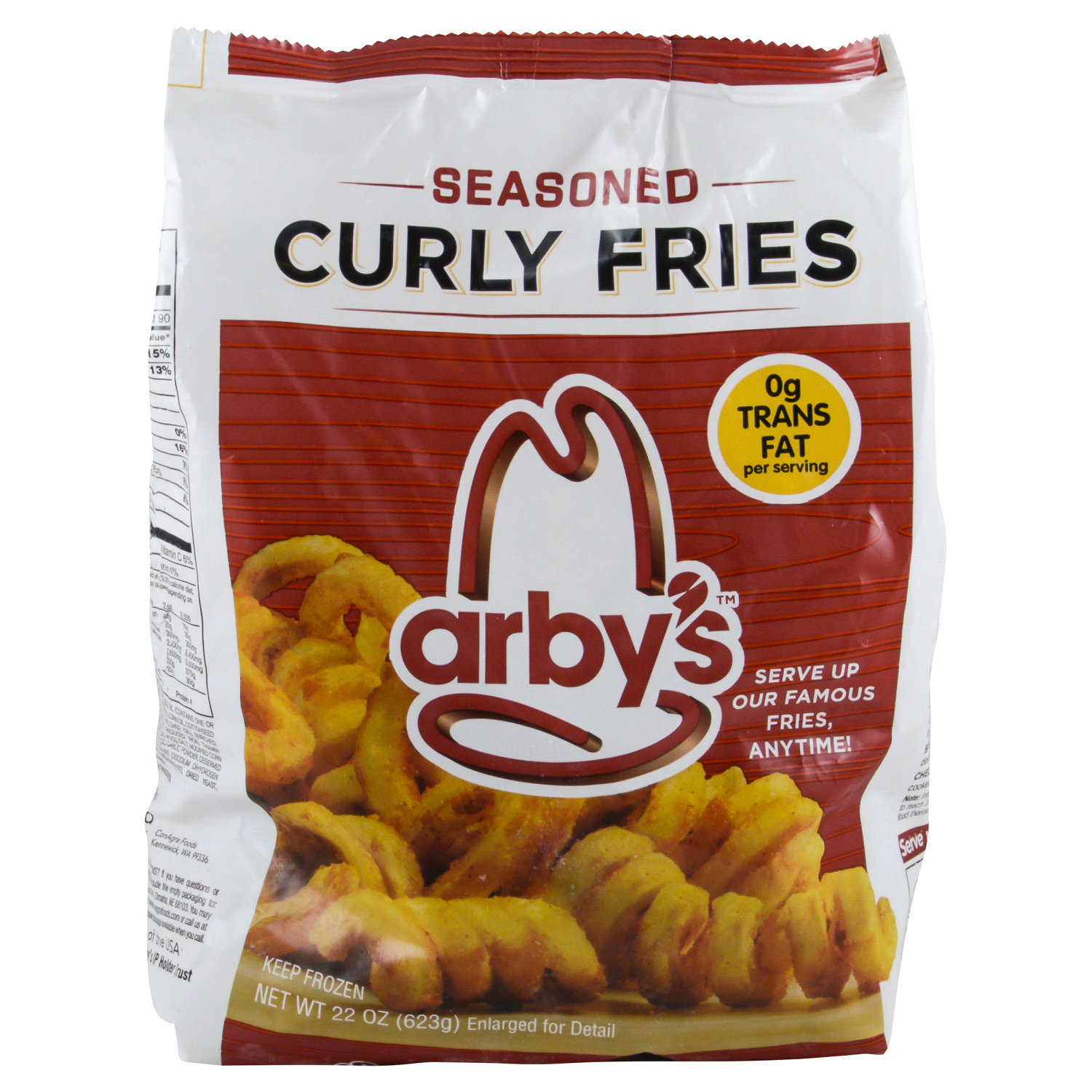 slide 1 of 3, Arby's Curly Fries, Seasoned, 22 oz