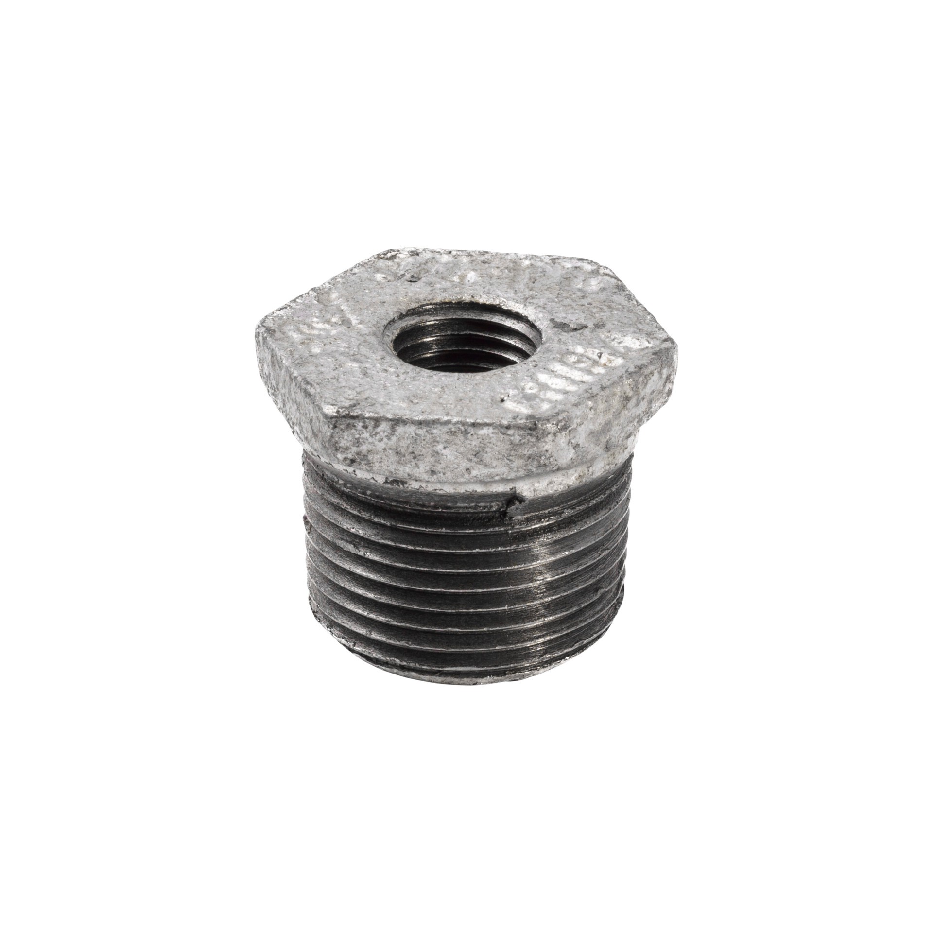 slide 1 of 6, RELIABILT 3/4-in x 3/8-in Galvanized Hex Bushing, 1 ct