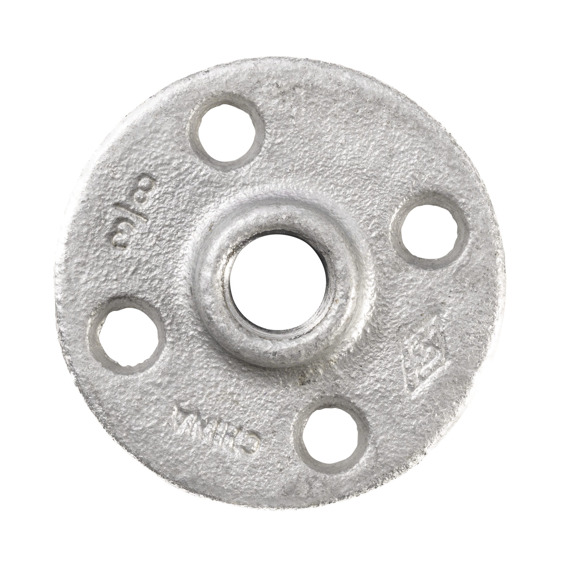 slide 2 of 6, RELIABILT 3/8-in Galvanized Floor Flange, 1 ct