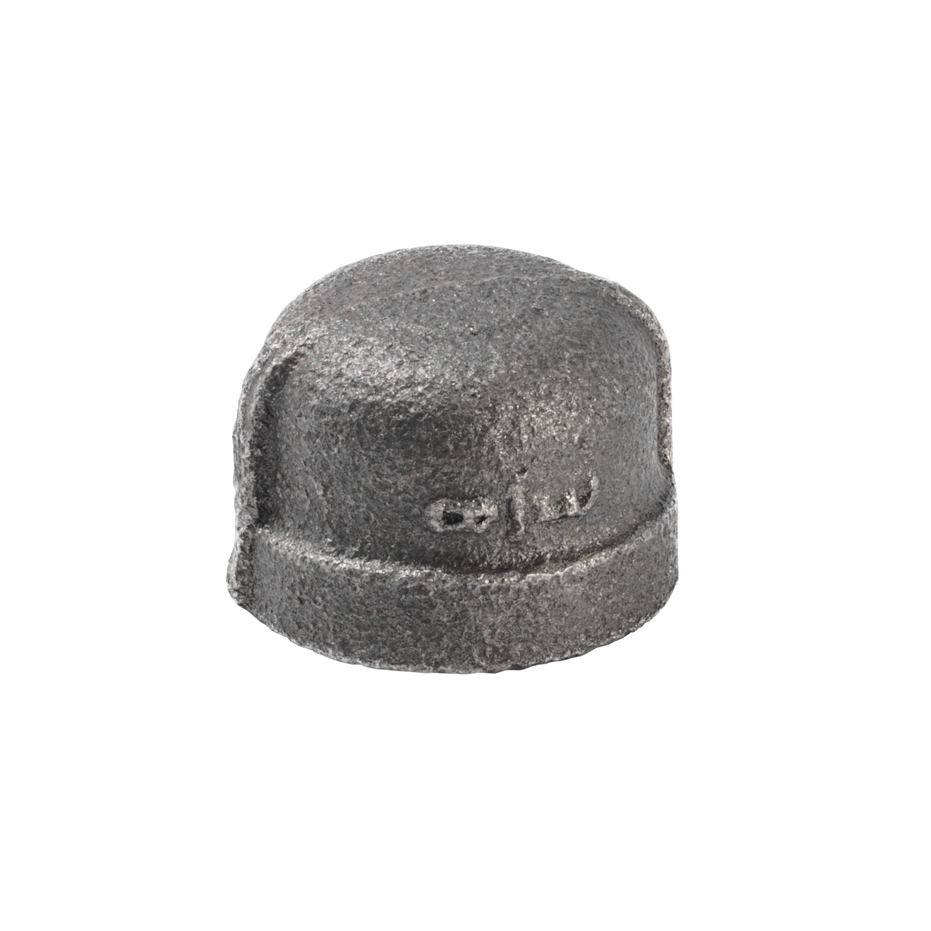 slide 1 of 6, RELIABILT 3/8-in Black Iron Cap Fitting, 1 ct