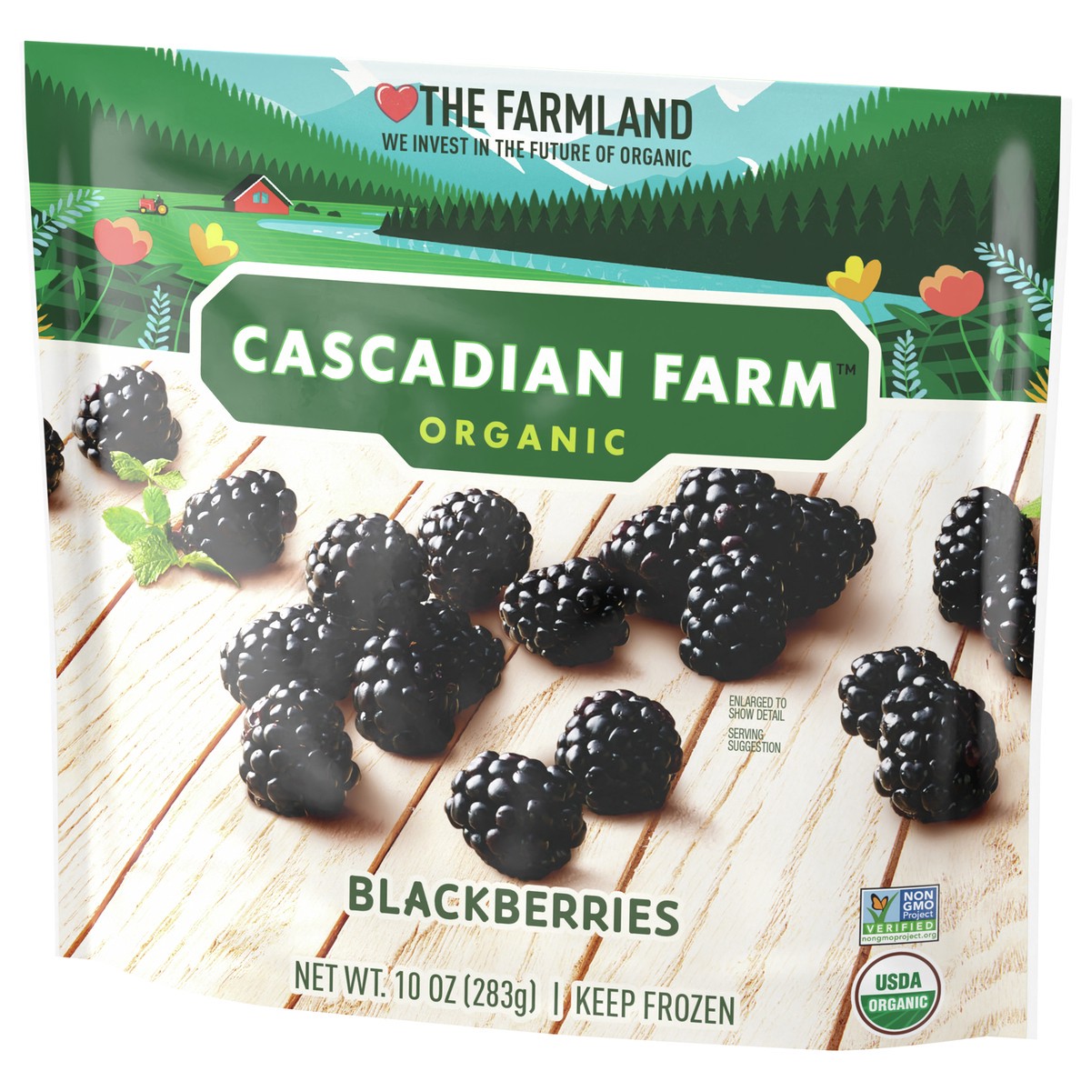 slide 7 of 14, Cascadian Farm Organic Blackberries, Frozen Fruit, 10 oz., 10 oz