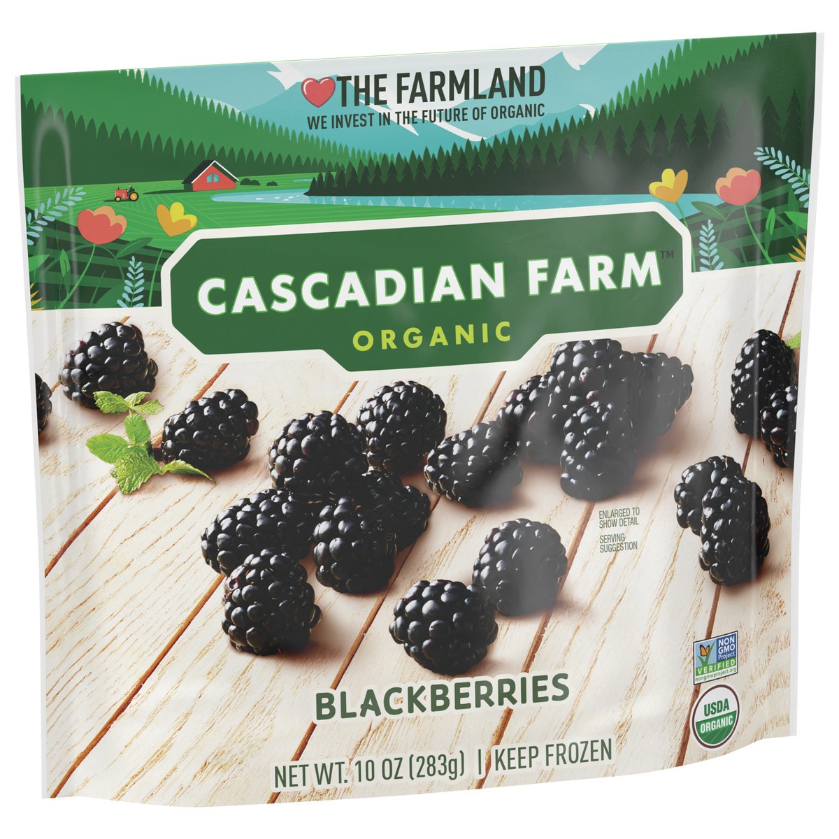 slide 10 of 14, Cascadian Farm Organic Blackberries, Frozen Fruit, 10 oz., 10 oz