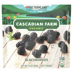 Cascadian Farm Organic Blackberries, Frozen Fruit, 10 oz.