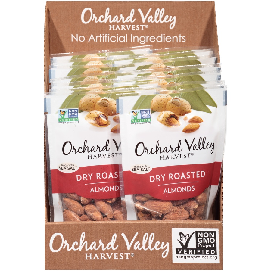 slide 2 of 9, Orchard Valley Almonds 1.4 oz, 1.4 oz