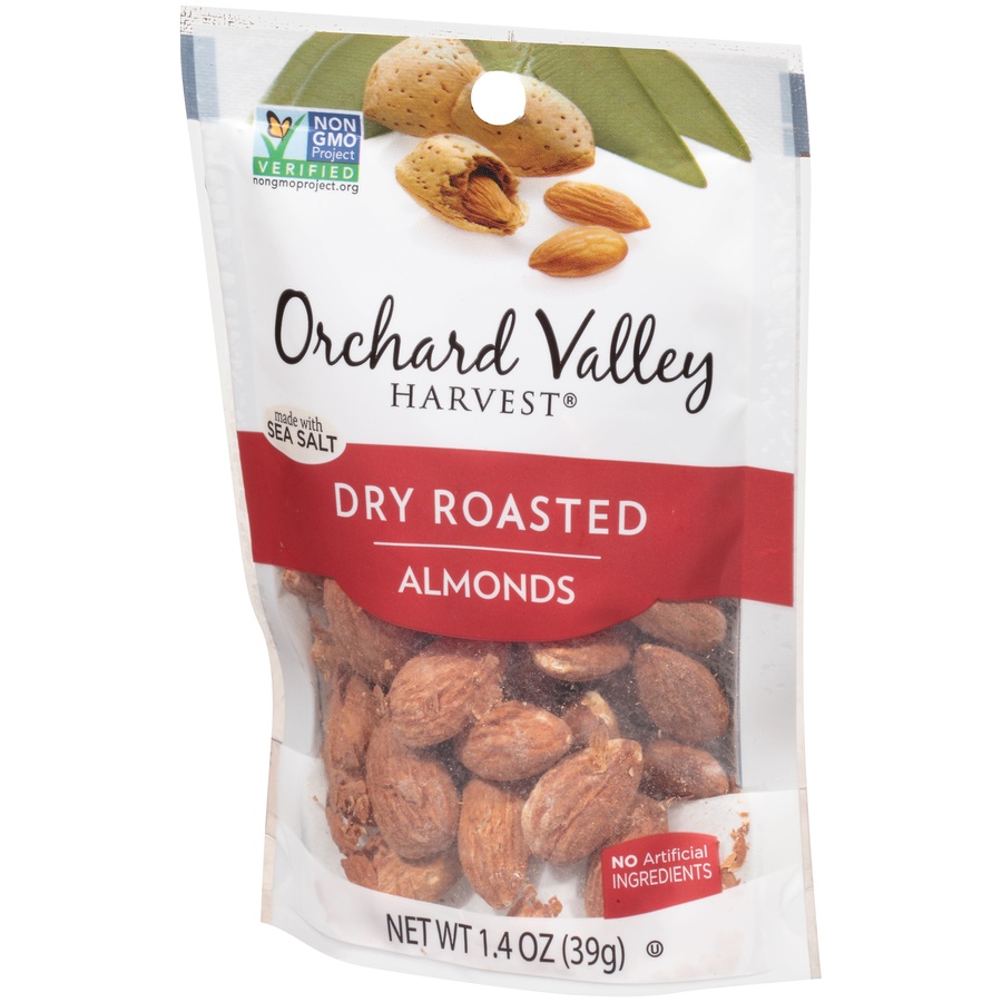 slide 4 of 9, Orchard Valley Almonds 1.4 oz, 1.4 oz