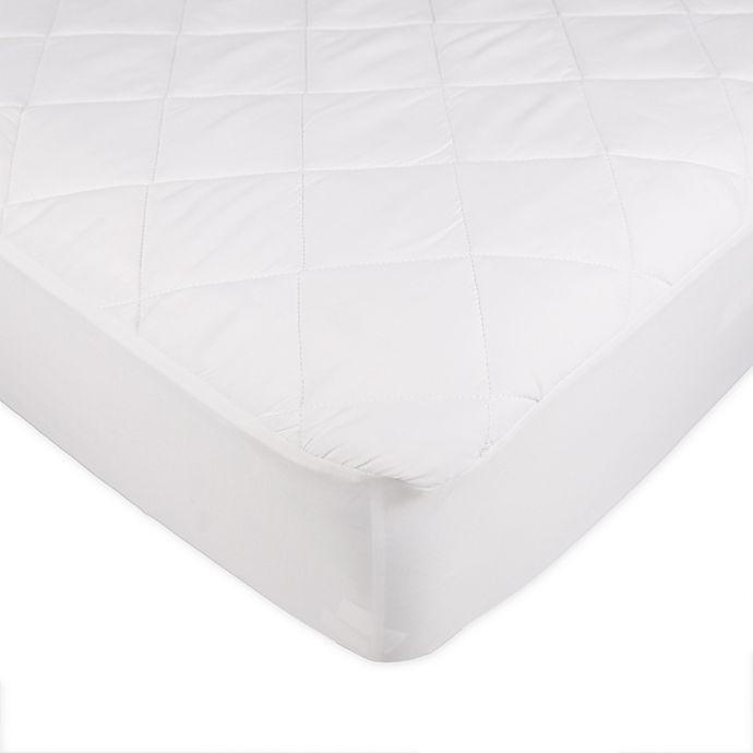 slide 1 of 4, Simply Essential King Microfiber Mattress Pad, 1 ct